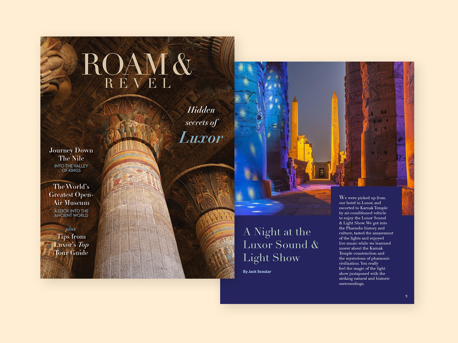 Roam & Revel: Travel Magazine Image